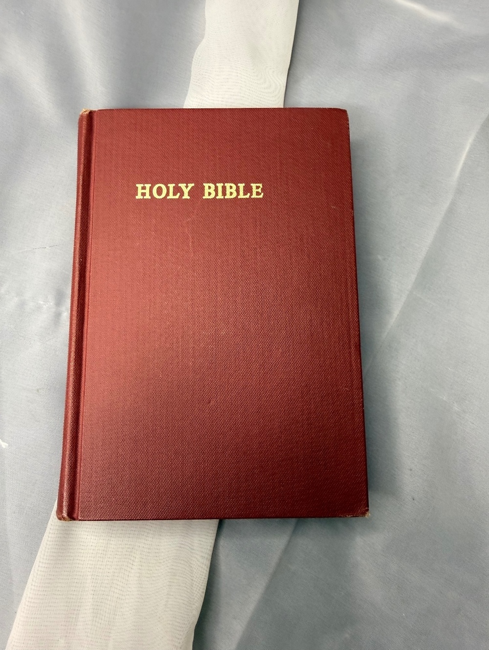 Holy Bible Revised Standard Version RSV 1971 John Knox Press Burgundy Hardcover